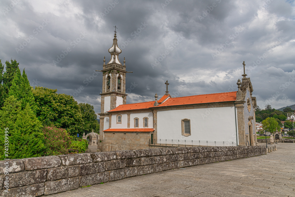 Santo Antonio da Torre Velha church in Ponte de Lima, Portugal