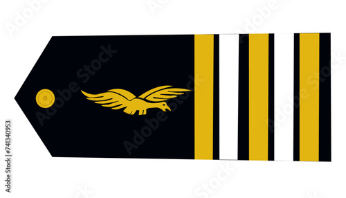 Galon de l'armée de l'air française: Officier supérieur: Lieutenant-colonel