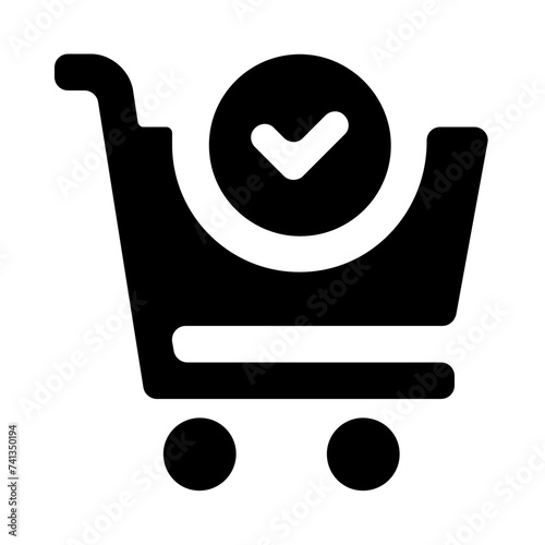 Shopping Cart Solid Icon