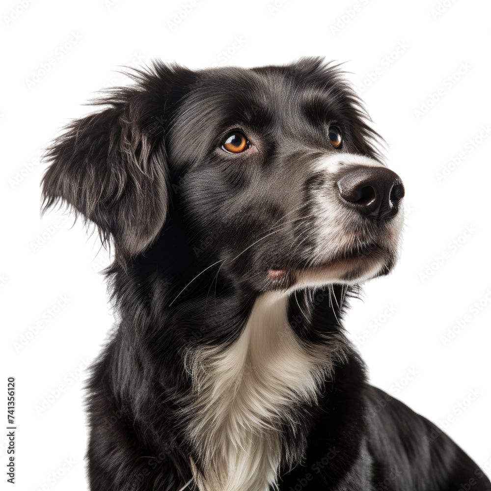 Irish dog on transparent background Irish dog on transparent background