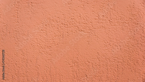 Salmon-colored wall, background, texture