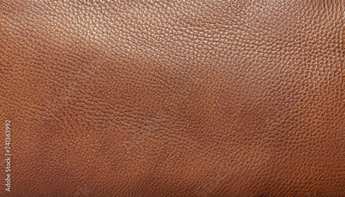 Closeup photo of bison leather texture for background. Texture of colored leather for the background.