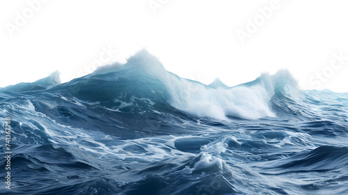 Wave Placed on Transparent Background, Hand Edited Generative AI © Vectors.in