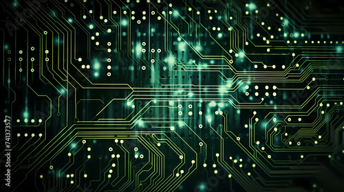 Circuit board electronic chip or electrical circuit engineering technology concept background