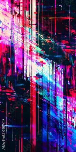 Glitchy digital noise minimalist background for cellphone mobile phone. Concept Glitch Art  Digital Noise  Minimalist Background  Cellphone Wallpaper  Mobile Phone Aesthetics