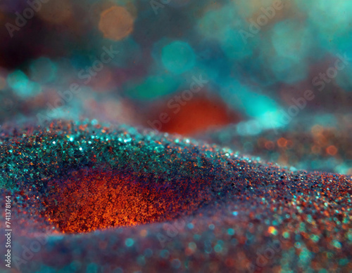 Abstract Colorful Macro Texture Background
