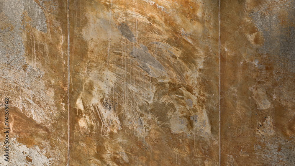 Fototapeta premium Bright Metal Rust Background Texture 4k