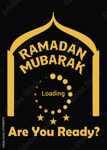 Ramadan t-shirt design vector file