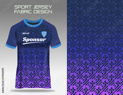 Sport Jersey Uniform Fabric Textile Design for soccer football club