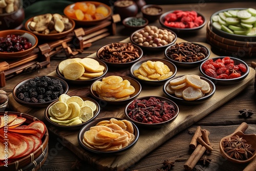 Fruits and spices