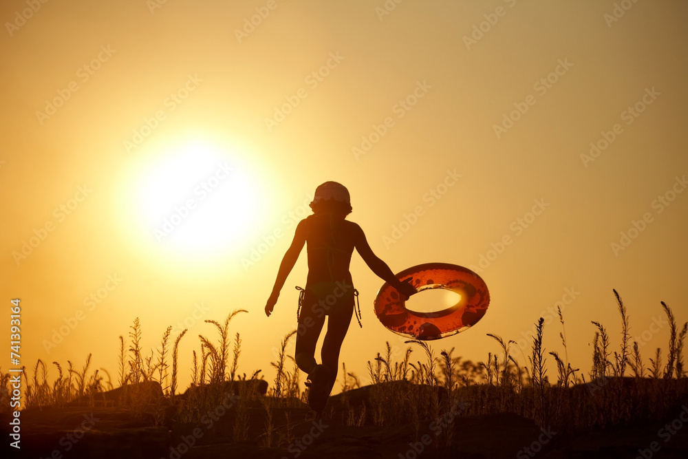 Child on beach