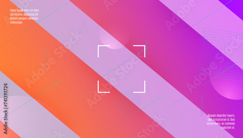 Summer Poster. Neon 3d Background. Blue Techno Illustration. Music Flyer. Dark Geometry Brochure. Geometric Ux. Paper Landing Page. Pink Summer Poster