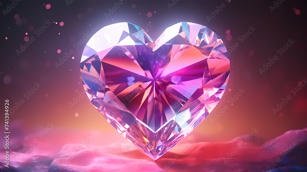 Crystals on background with copy space Crystals on background with copy space