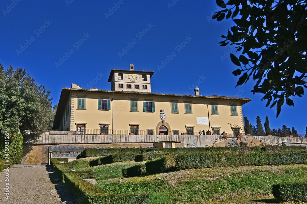 Firenze, la Villa medicea della Petraia - Toscana