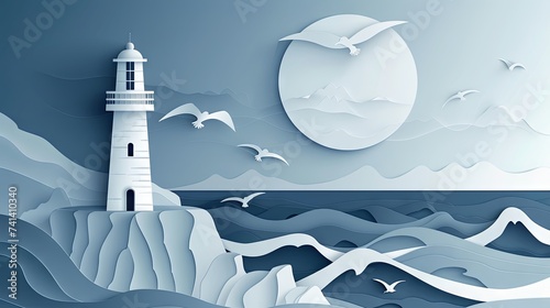 Lighthouse on a Cliff: Guidance & Sea's Call