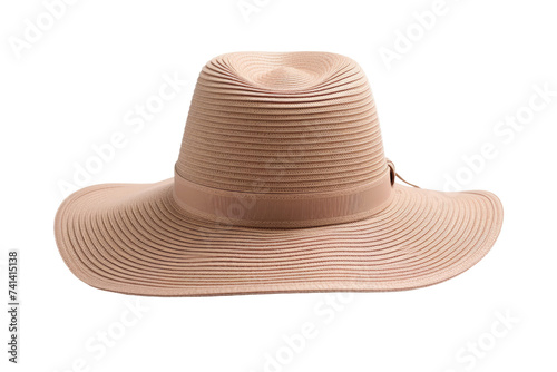 The Classic Floppy Sun Hat Isolated On Transparent Background