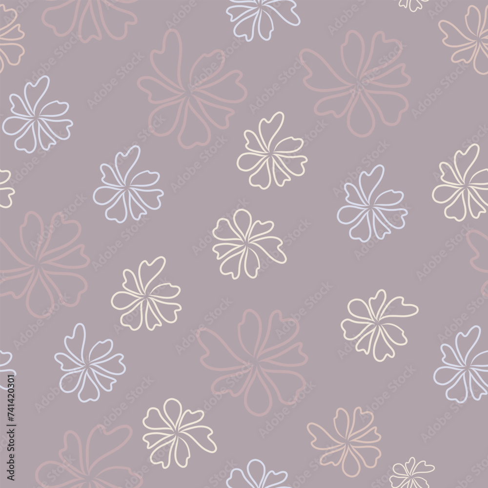 Decorative delicate pattern of flowers and branches of magnolia. A pattern of leaves. For nature, eco-friendly and design. Hand-drawn plants, a frame for a postcard.