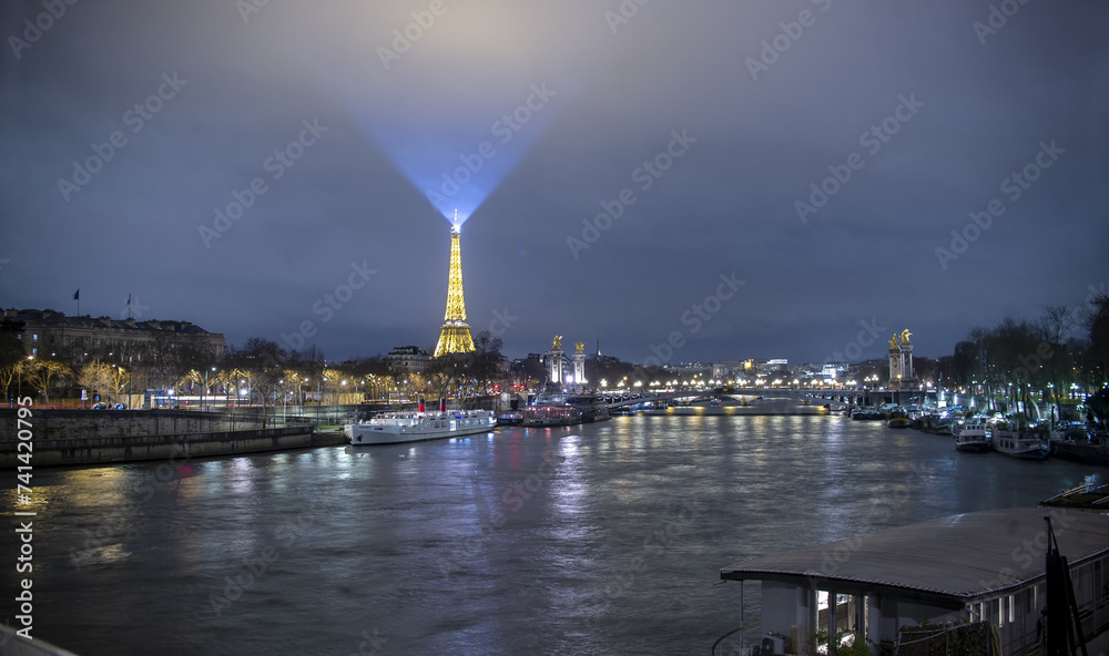 Obraz na płótnie Paris, France 2024 w salonie