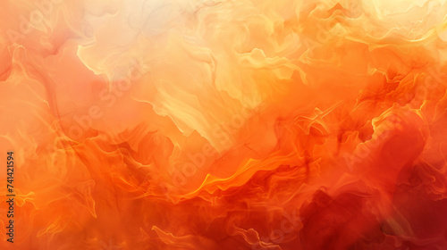 The abstract of orangered brown