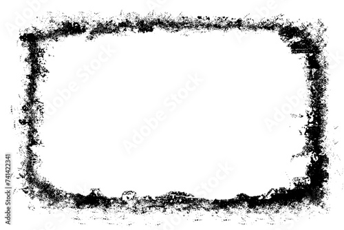 Abstract Black Photographic Edges for Landscape Photos	