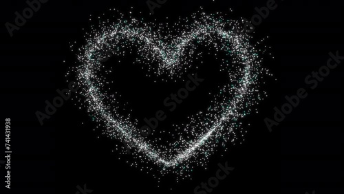 heart of particules | Alpha