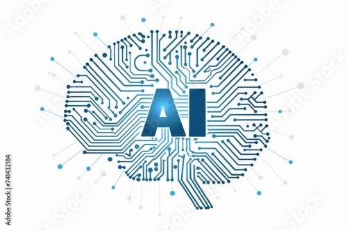 AI Brain Chip noise reduction ct. Artificial Intelligence ii vi semiconductors mind left hemisphere axon. Semiconductor image fusion circuit board ai market insight photo