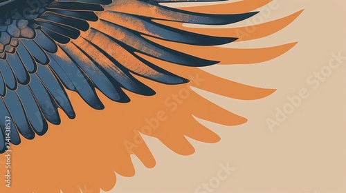 bird feathers background pattern, banner, wings background picture, seamless background