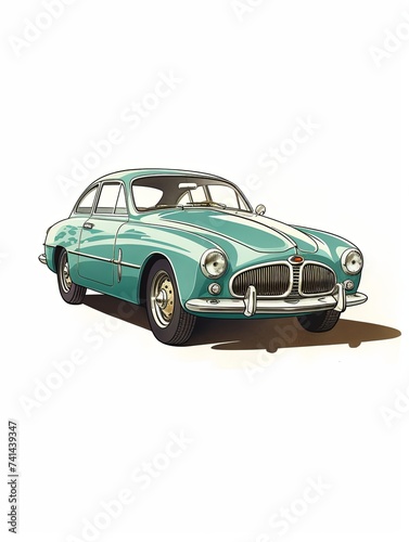Vintage Car Dreams  Aesthetic Classic Auto Wall Art Collection