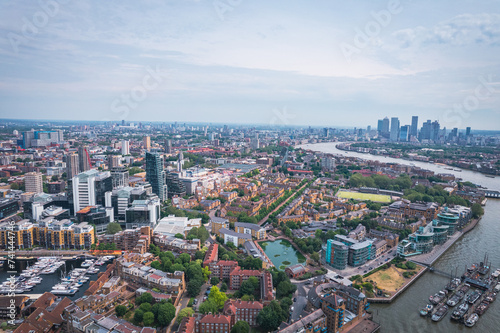 St Katharine Docks Marina, luxury residential area in London, United Kingdom