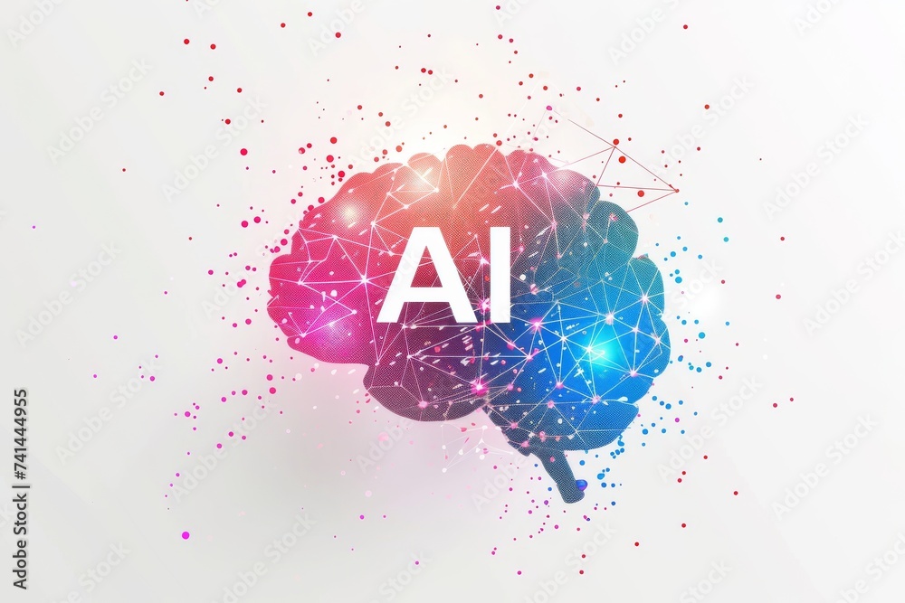 AI Brain Chip interventional ct. Artificial Intelligence cache ...