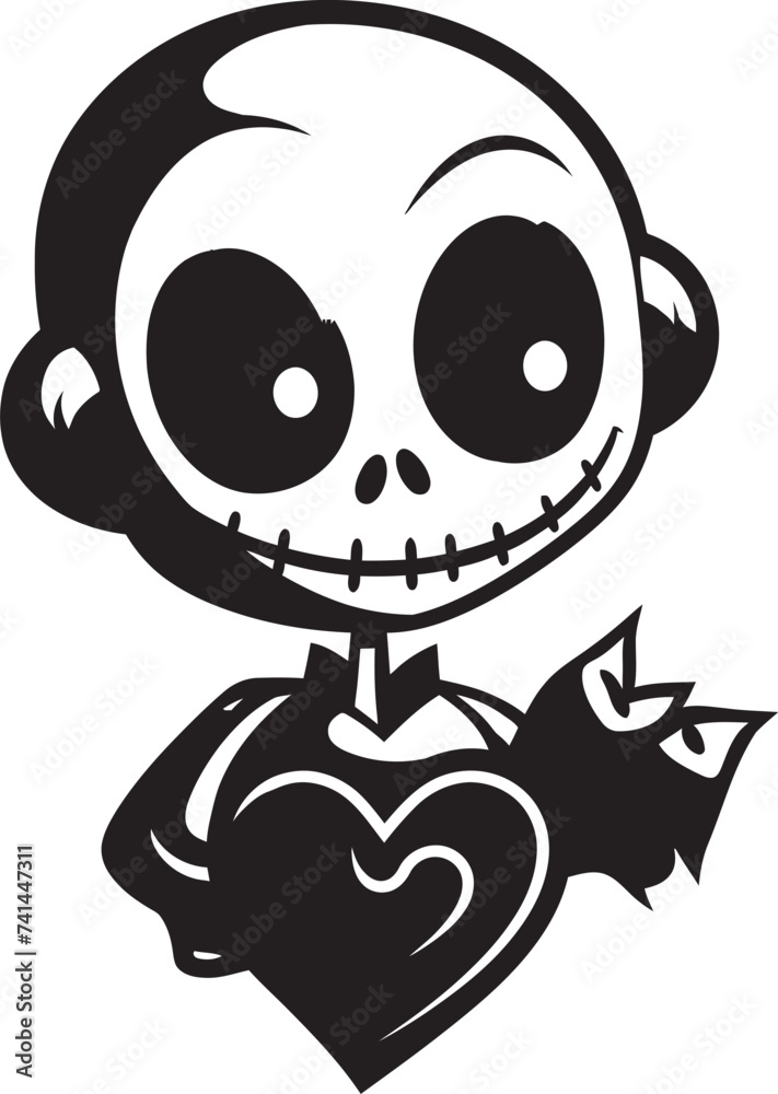 Skeletal Smiles Spreading Love