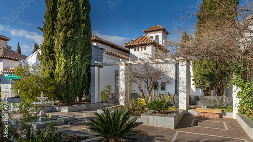 Great Mosque of Granada, in Andalusia, Spain.