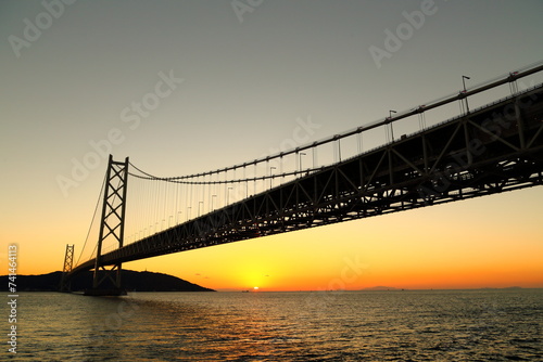 旅行のイメージ風景　明石海峡大橋 © JP trip landscape DL