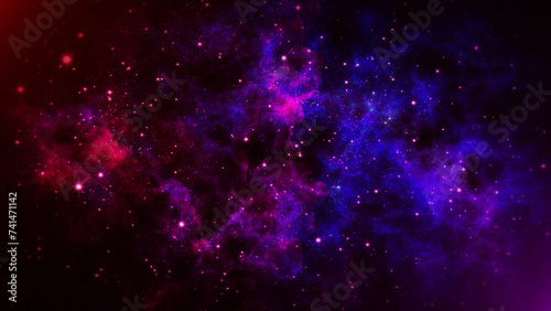 Galaxy space nebula background