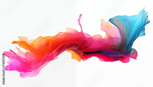 abstract colorful plashes background