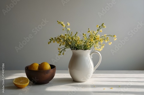 Wallpaper Mural Dramatic Foliage: Sunbeams Highlight Leafy Elegance, generative AI Torontodigital.ca