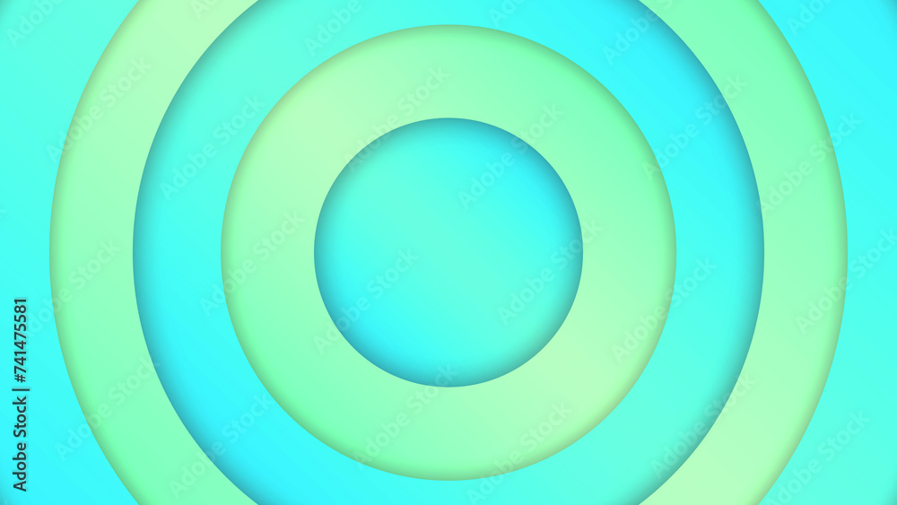 Circle button colorful background