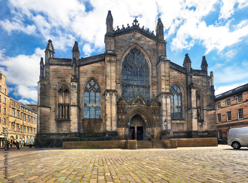 St. Giles Cathedral in Edinburgh, Scotland - UK