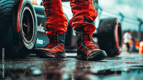 Racing Car Pilot Shoes