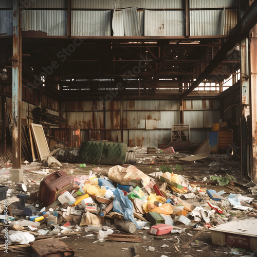 Close-up shots portraying the haunting beauty of abandoned spaces