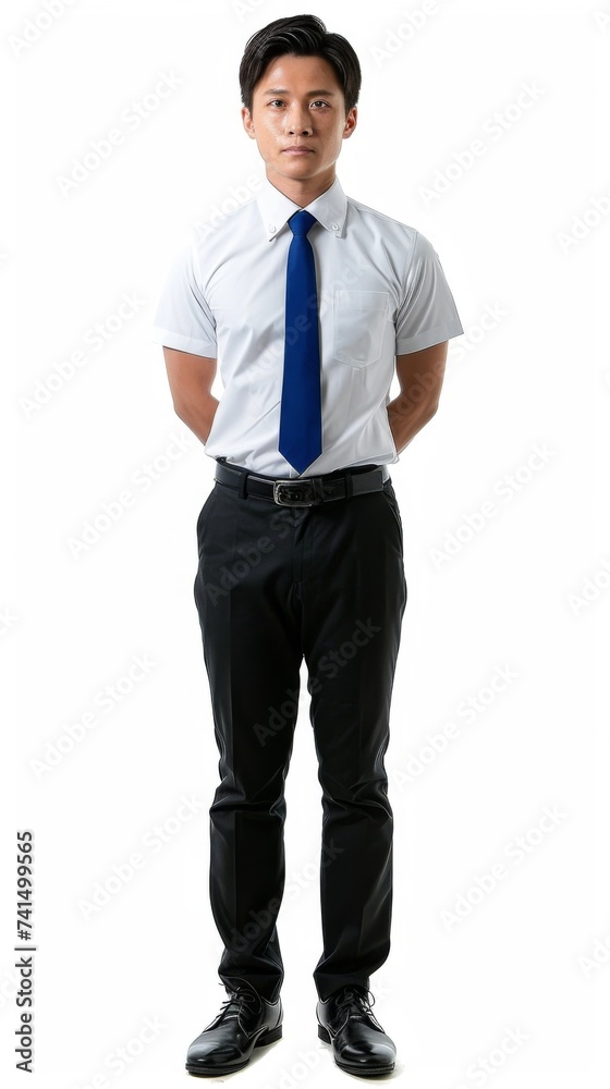 Portrait of a businessman isolated on a white background Portrait of a businessman isolated on a white background