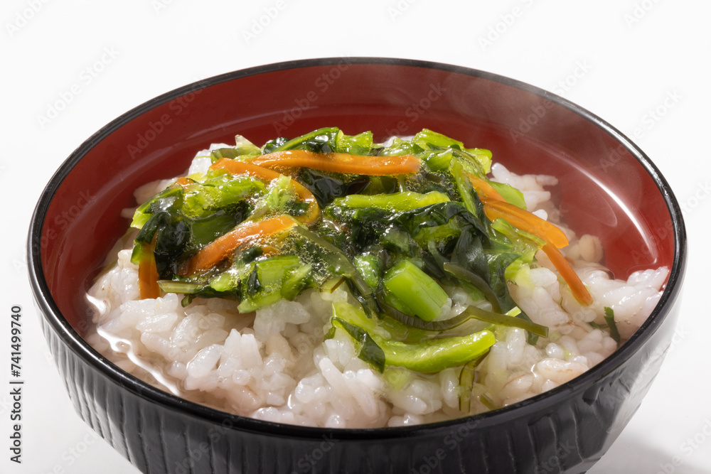 野沢菜昆布の茶漬け 野沢菜昆布の茶漬け
