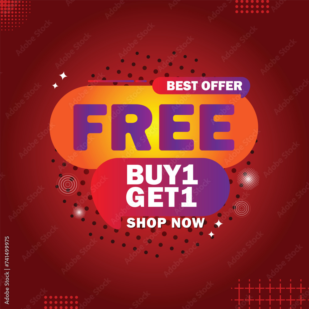 Fototapeta premium Sale banner template design . Super Sale, end of season special offer banner. vector illustration.