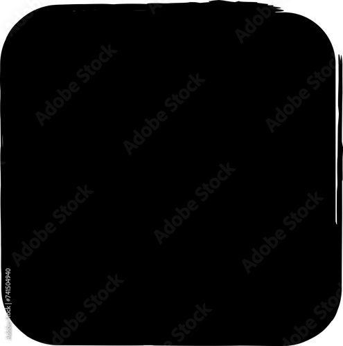 Wallpaper Mural Square rounded painted, frame, stamp, badge Torontodigital.ca