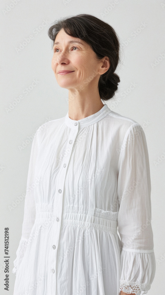 Beautiful confident older senior Asian woman of old age posing for portrait. Mature adult lady model from Asia looking at camera smiling on background advertising anti age skin care. Close up face . Beautiful confident older senior Asian woman of old age posing for portrait. Mature adult lady model from Asia looking at camera smiling on background advertising anti age skin care. Close up face .