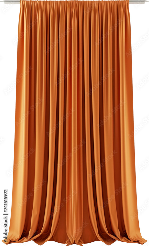 Curtain isolated on transparent background. PNG Curtain isolated on transparent background. PNG
