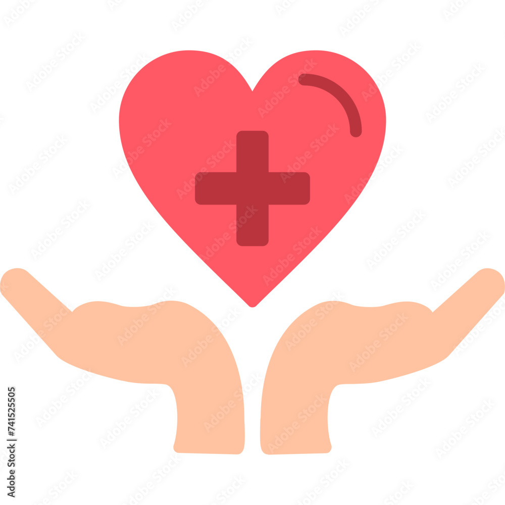 Obraz premium Care Icon