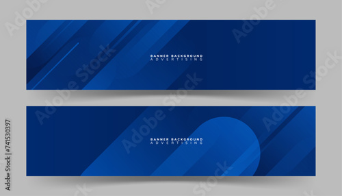 Banner background template,abstract,blue gradient, colorful. Set collection.Vector,eps10