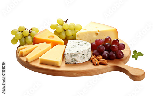 Elegant Cheese and Grape Platter