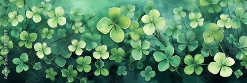 Festive background for St. Patrick's Day. Background, banner